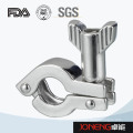Abrazadera sanitaria de la junta del solo Pin del acero inoxidable (JN-CL4008)